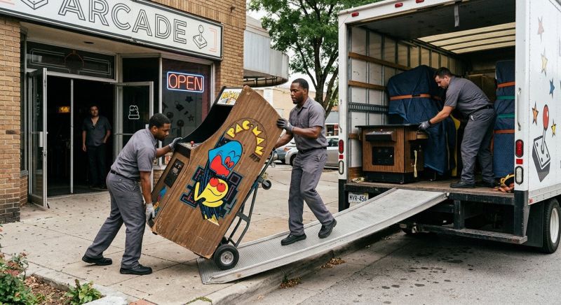 Arcade Game Moving in Mooresville, NC