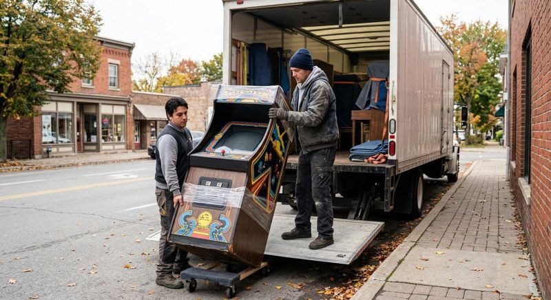 Arcade Game Moving in Hendersonville, NC