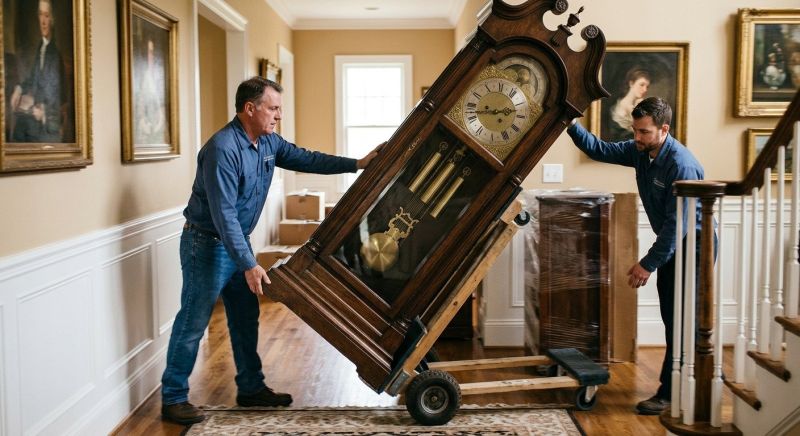 Grandfather Clock Moving in Rock Hill, SC