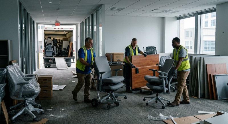 Office Furniture Removal in Auburn, CA