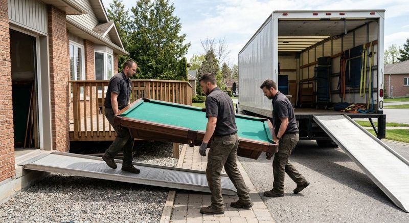 Pool Table Moving Service in Mooresville, NC